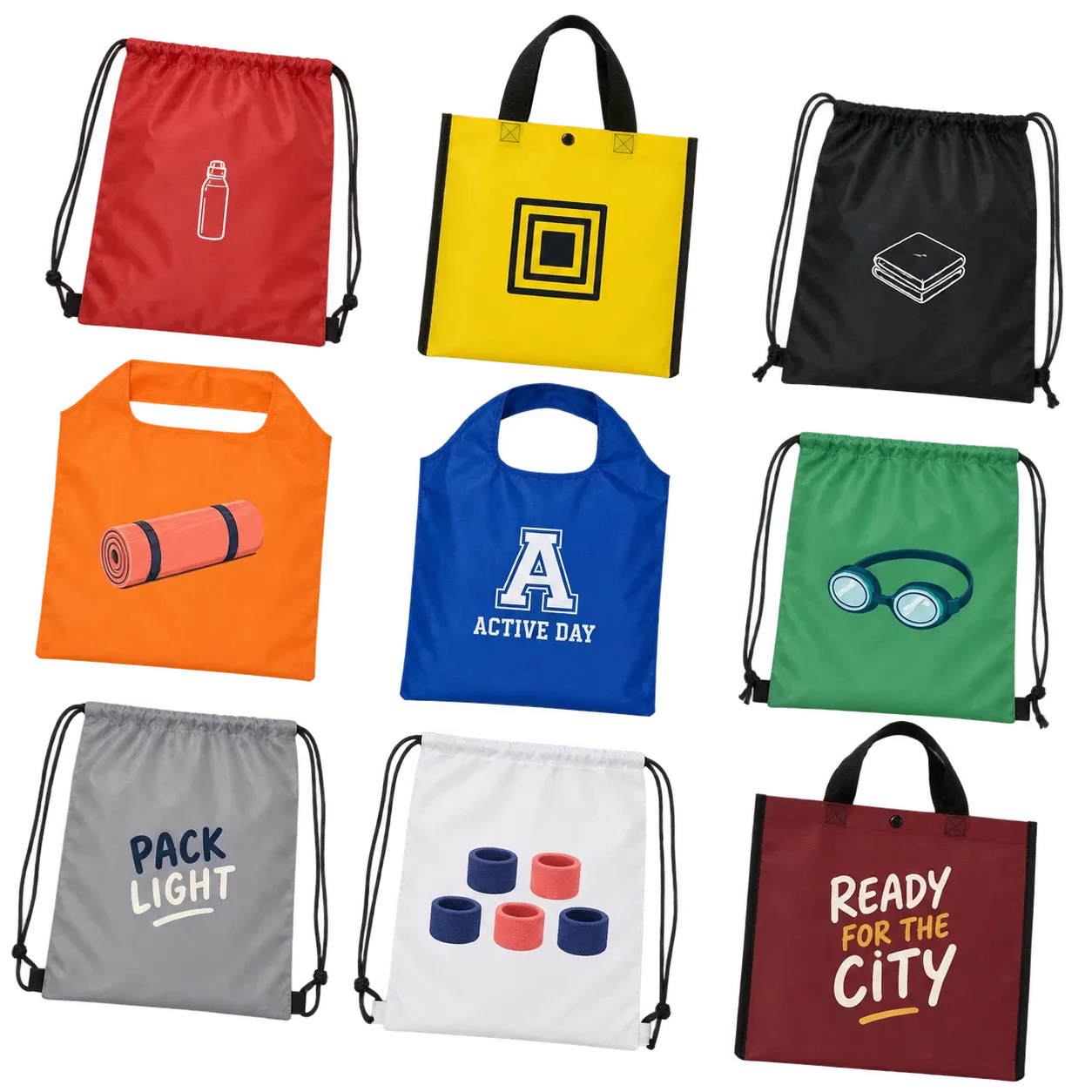Custom Nylon Bag Printing