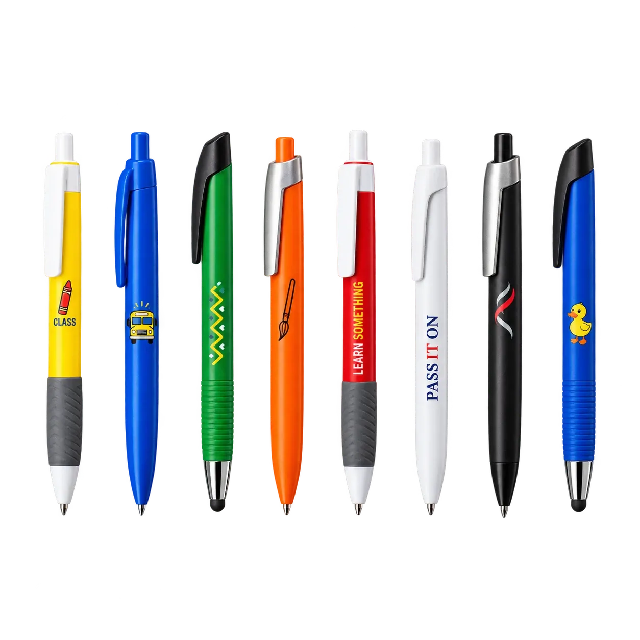 Custom Plastic Pen Printing