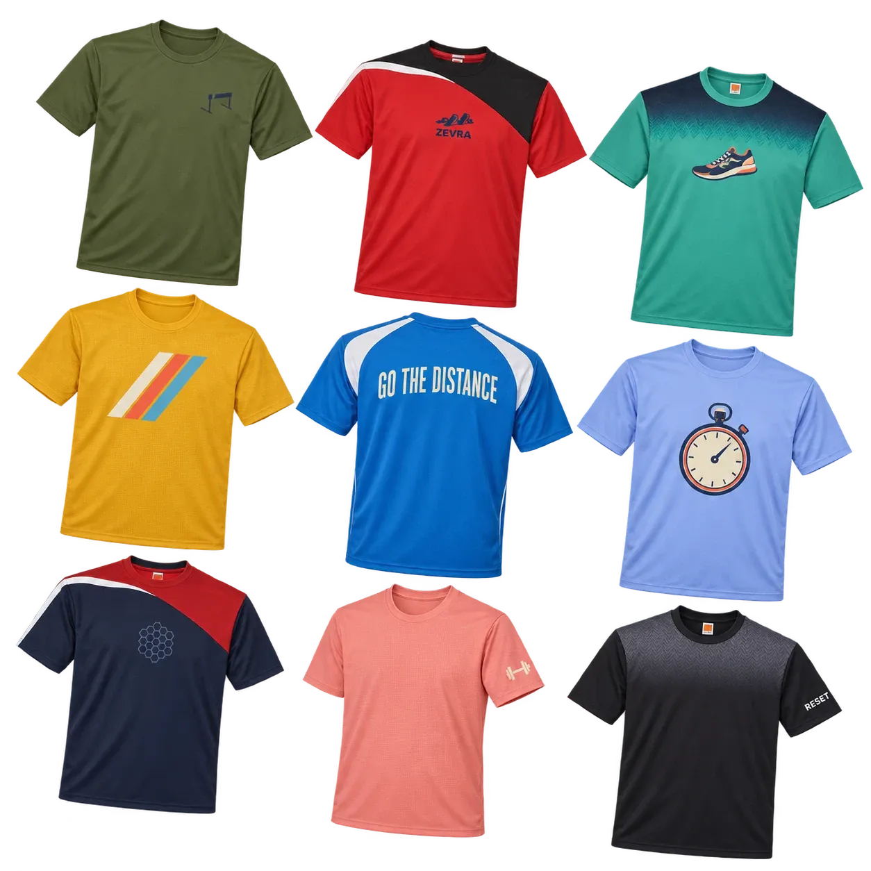 Custom Quick-Dry T-Shirt Printing