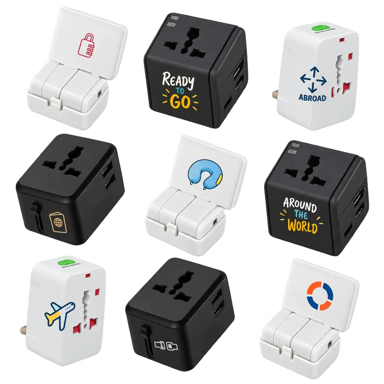 Custom Travel Adapter Printing