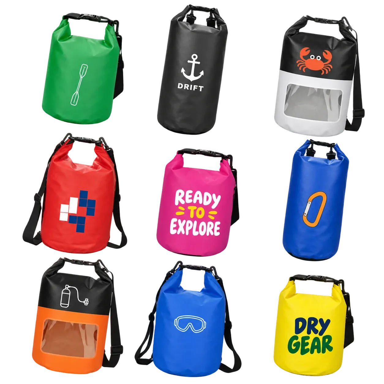 Custom Waterproof Bag Printing
