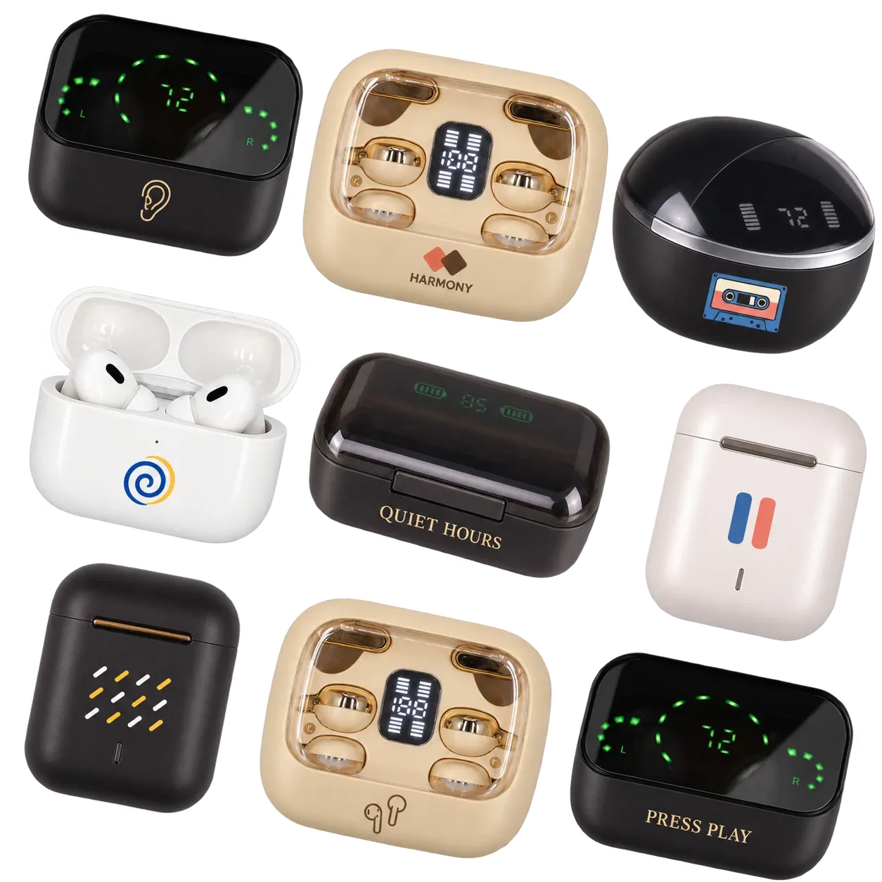 Custom Wireless Earbud Printing