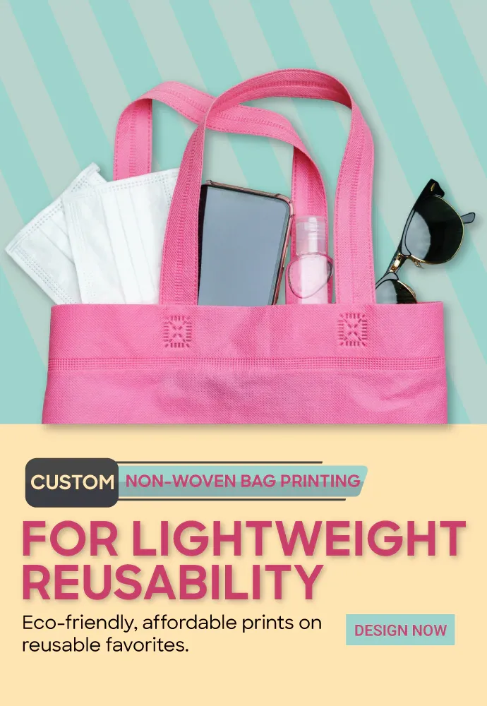 Custom Non-Woven Bag Printing - Best Price, Fast Delivery and Bulk Order available!