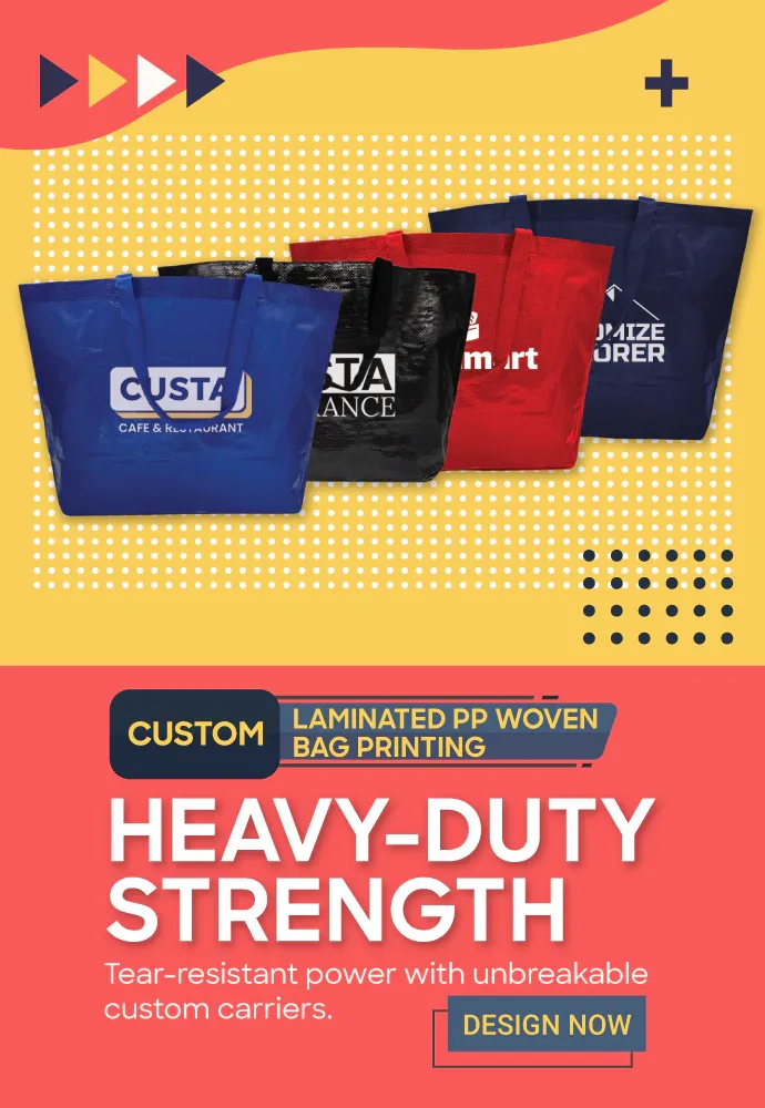 Custom Laminated PP Woven Bag Printing for Heavy Duty Strength - Affordable Price, Fast Delivery and Bulk Order available