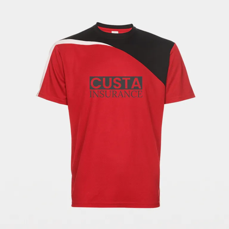 Microfiber Eyelet Cut & Sew T-shirts