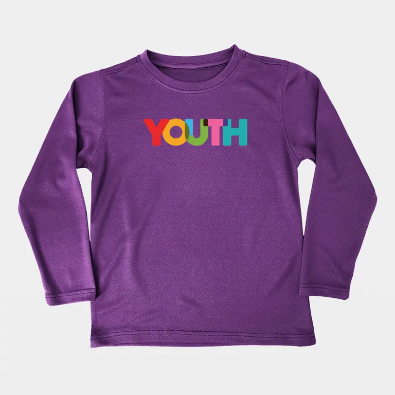 Basic Quick Dry Kids Long SleeveT-shirt