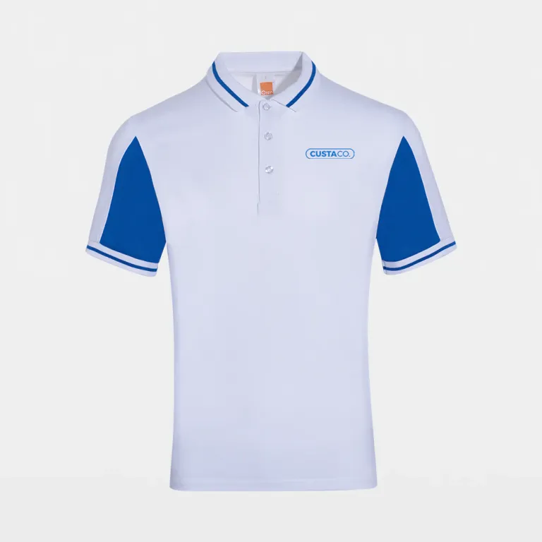TC Tipped Collar & Cuff Colour Block Polo T-shirts