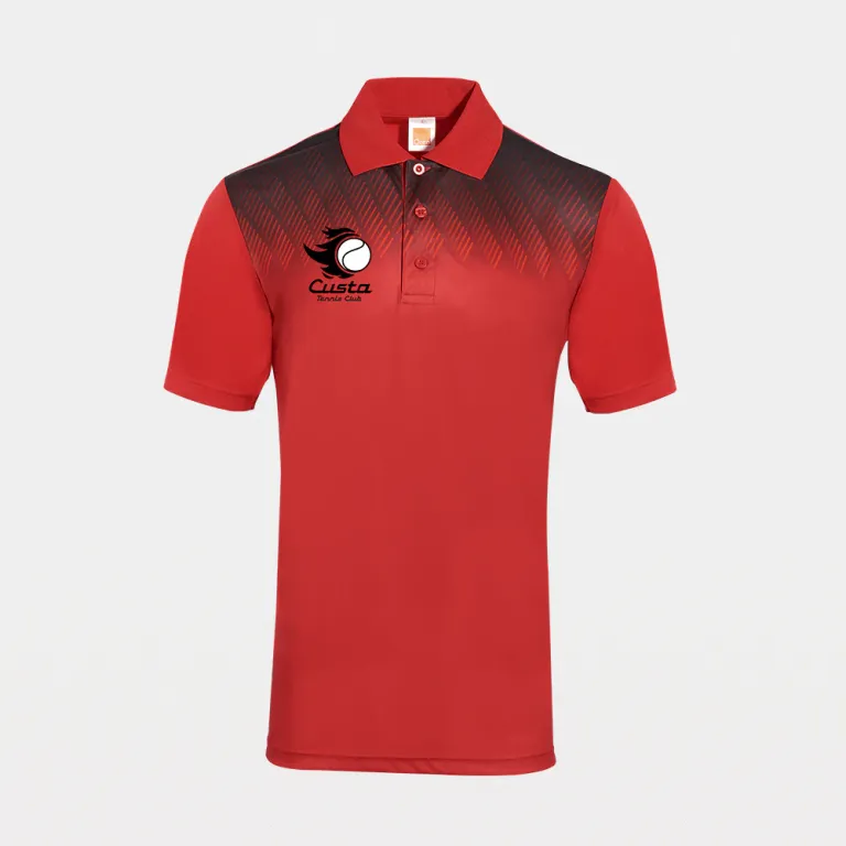 Polyester Interlock Sublimation Polo T-shirts