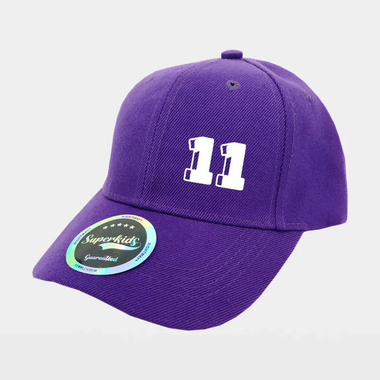 Acrylic twill Kids Baseball Cap