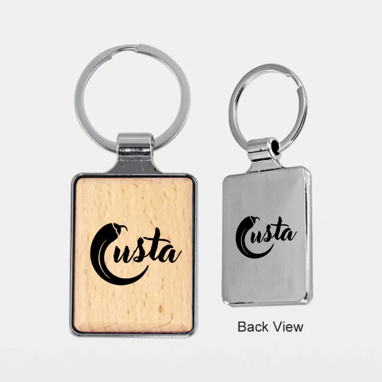 Wooden Keychain KC-W08