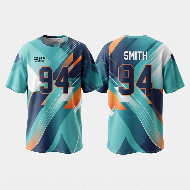 Custom Sublimation Oversized Round Neck T-shirt