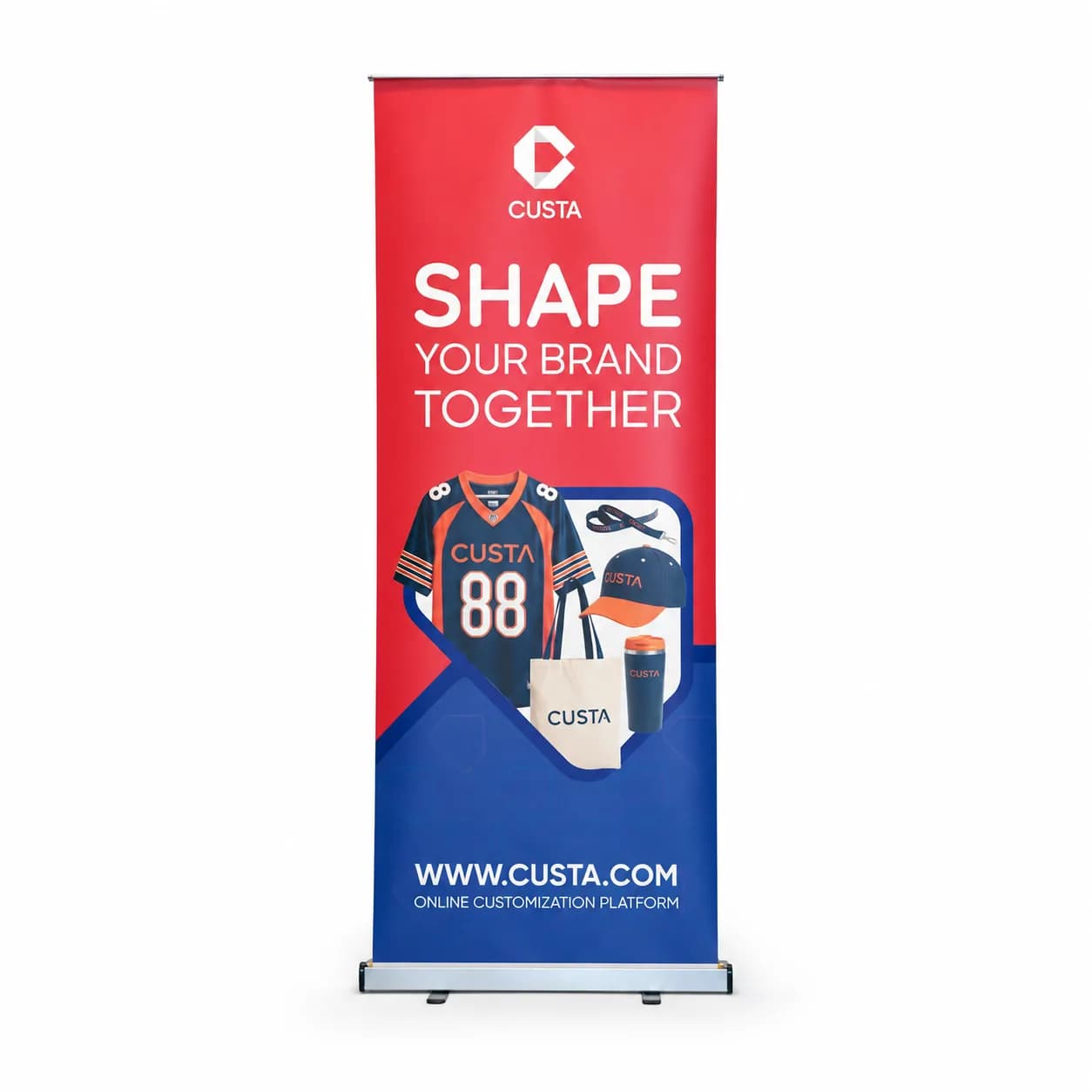 deluxe roll up banner 800x2000mm