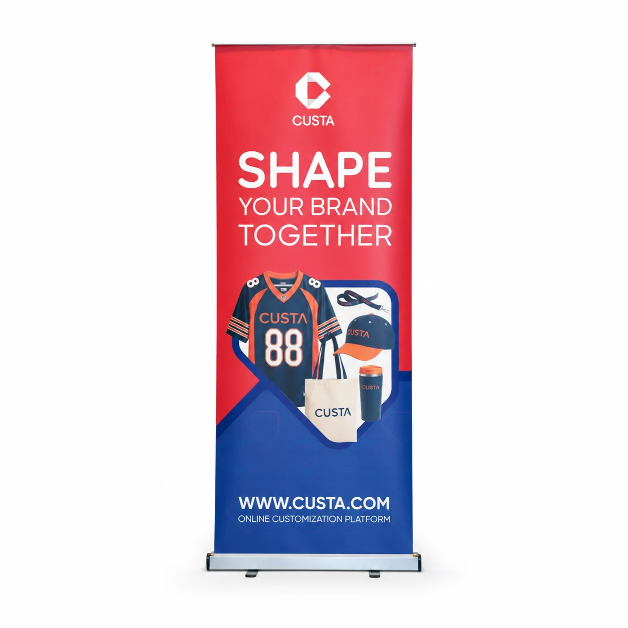 deluxe roll up banner 800x2000mm