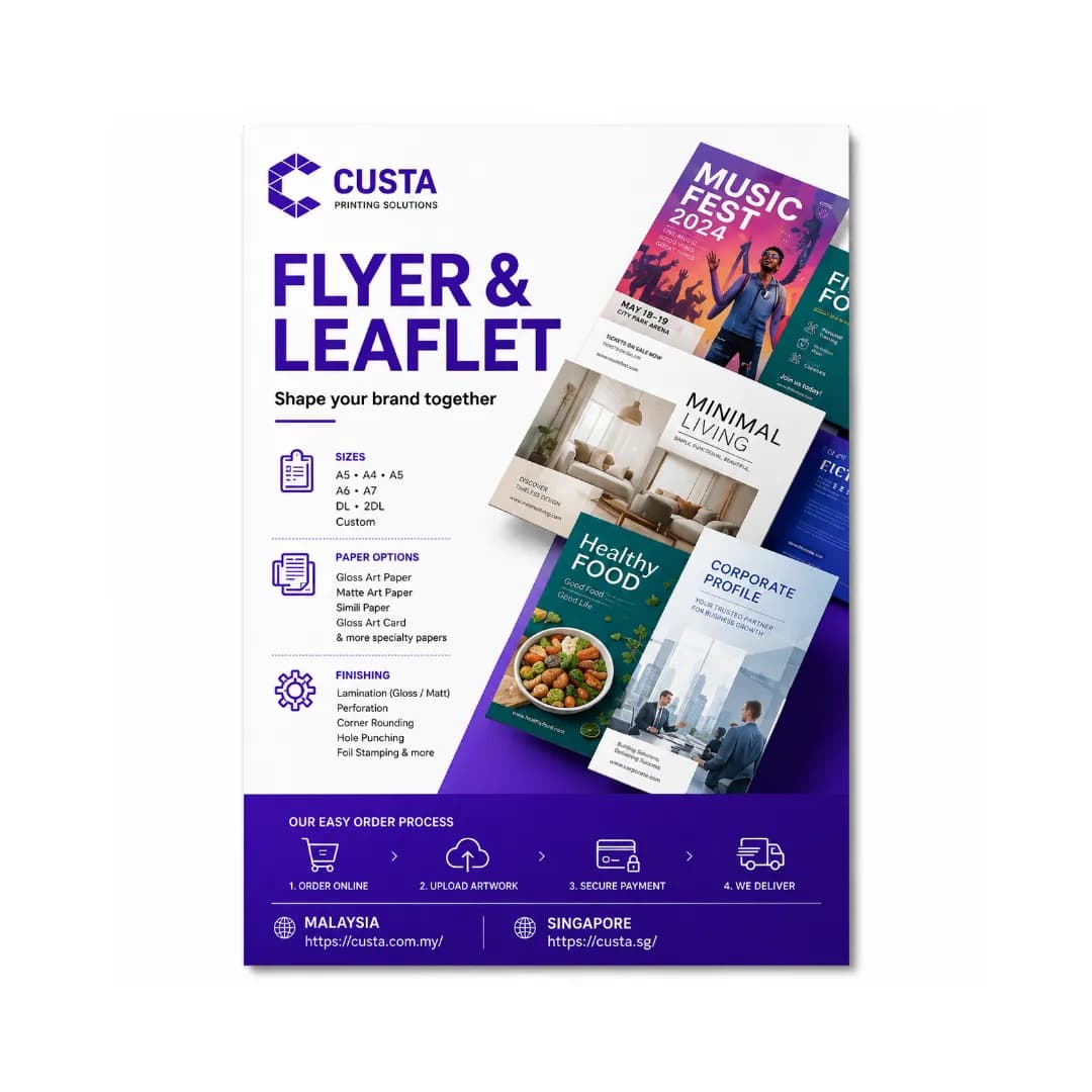 a5 budget flyer leaflet