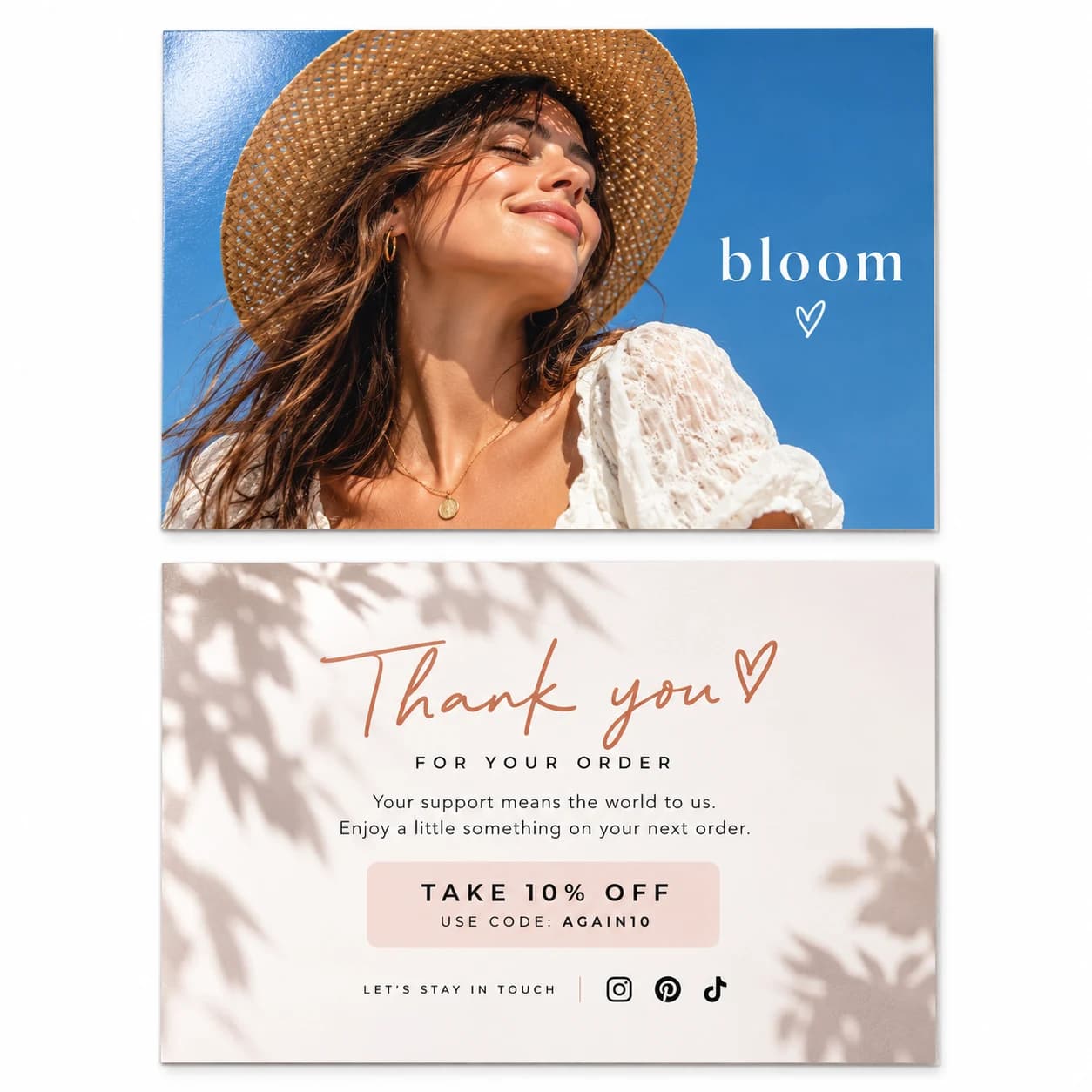 postcard standard gloss art card