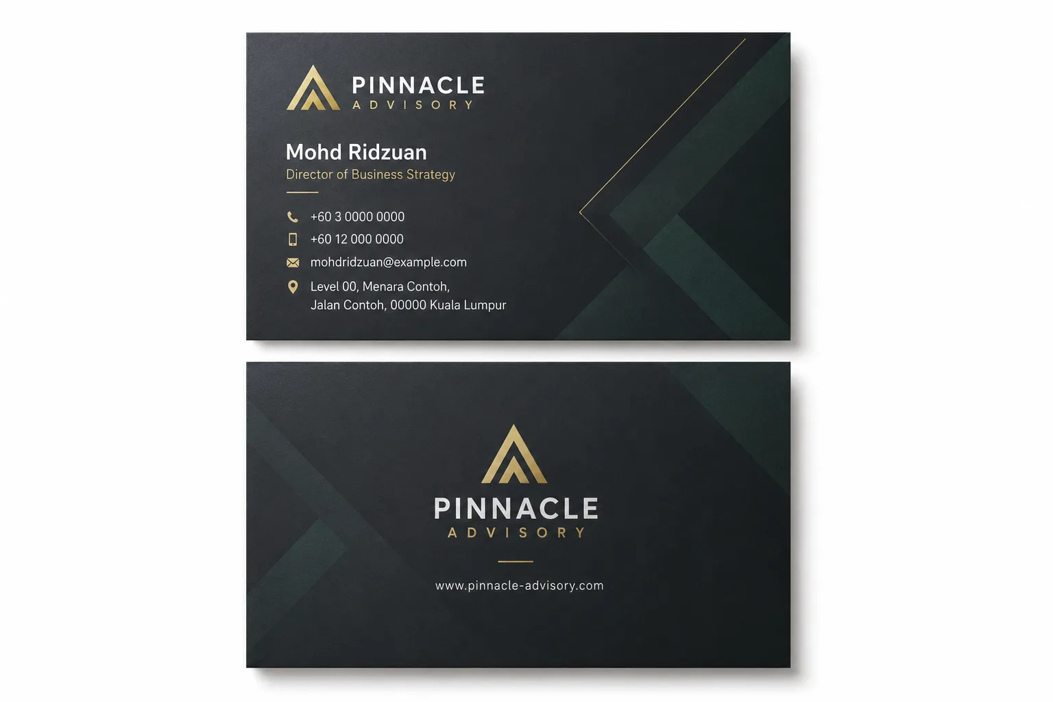 business card matte lamination