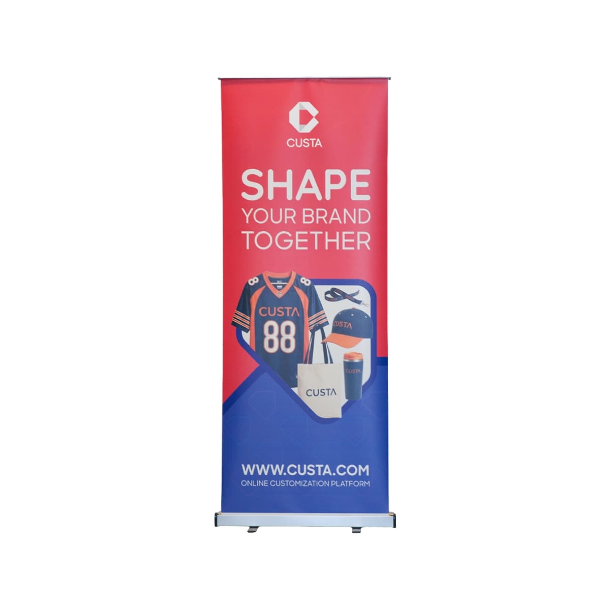 deluxe roll up banner