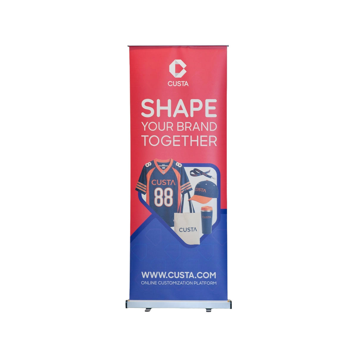 deluxe roll up banner