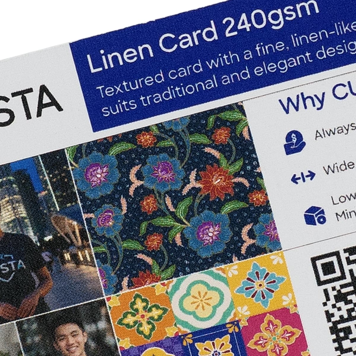 linen card 240gsm