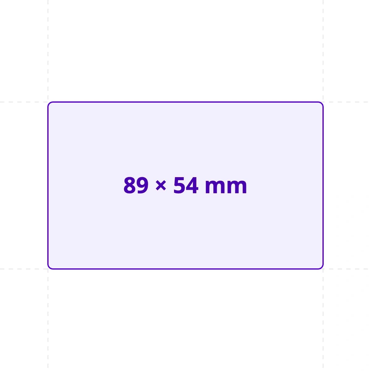card size 89x54