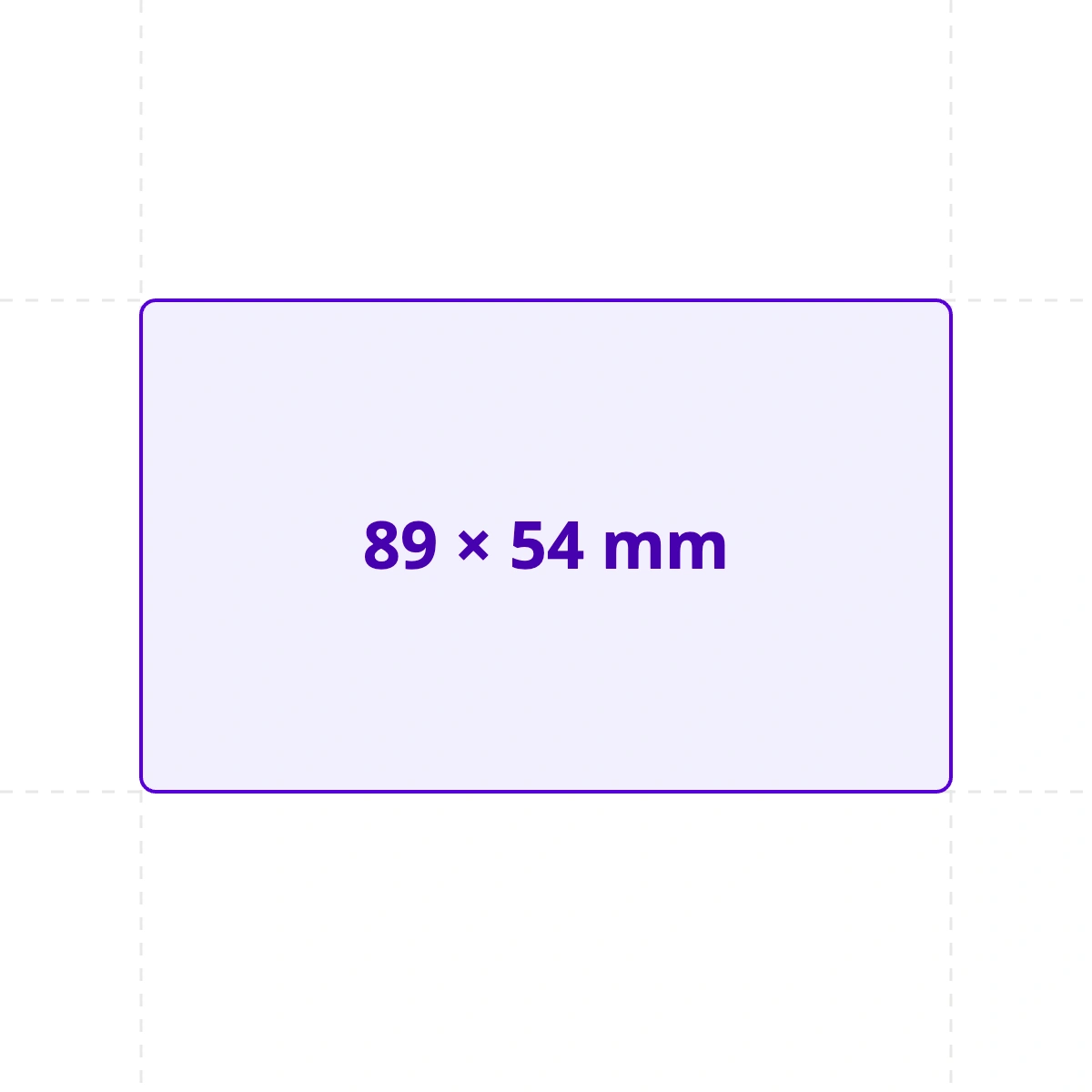 card size 89x54